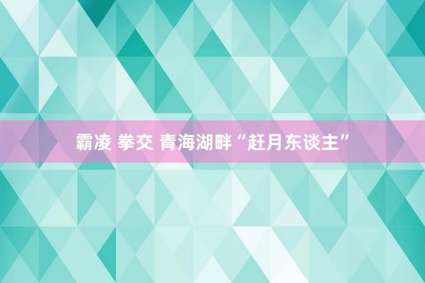 霸凌 拳交 青海湖畔“赶月东谈主”